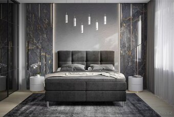 Čalouněná postel Babylon 160/180x200cm Nová - 2