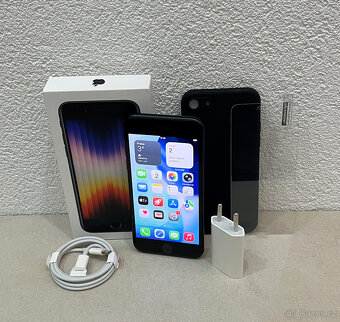 Apple Iphone SE 2022 64GB Midnight --- (Záruka 1 rok) - 2