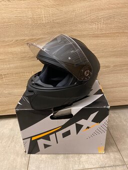 Výklopná helma na motorku NOX N960, vel. XL - 2