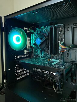 🔥LEVNÝ HERNÍ PC – GTX 1070 8GB | 16GB RAM | RGB 🔥 - 2