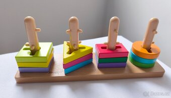 Dřevěná vkládačka - 2