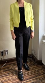 Dámske žlté sako - 2