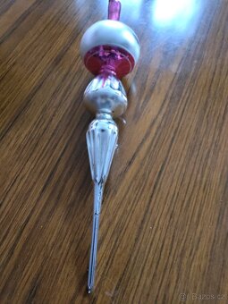 Retro špička na vánoční stromek - 2