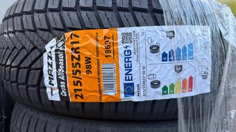 4x Nové zimní 215/55/17 - 2