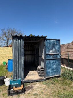 Stavební bouda 3,7x1,6m - 2