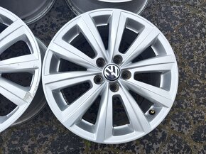 16"alu sada Mistral 5x100 origo VW Polo 6R Fabia 3 Rapid - 2