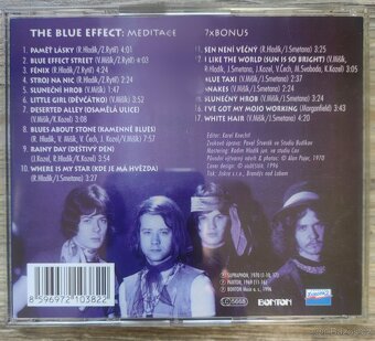 THE BLUE EFFECT - MEDITACE.  7 x bonus - 2