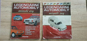 SBÍRKA MODELŮ AUTÍČEK 1:43 - LEGENDÁRNÍ AUTOMOBILY - KOMPLET - 2