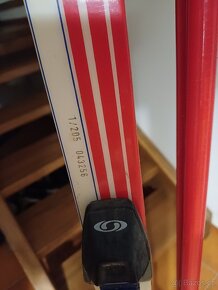 Běžky Sporten 205 cm s hůlkami vázání SNS - 2