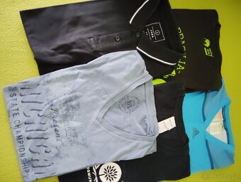 5 triček kr.rukáv - 2