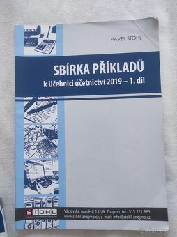 učebnice pro SŠ Účetnictví 1.díl,3.díl sb. příkladů/ Štohl - 2