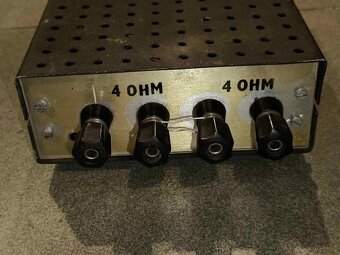 Umela zatez pro audiozesilovace 2 x 4 Ohm - 2
