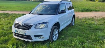 ŠKODA YETI 2017 2.0TDI DSG 4x4 110kw LED XENONY TAŽNÉ - 2