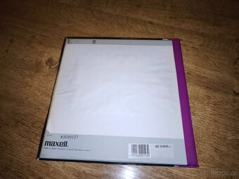 1 ks 26.5 cm plastová cívka  s páskem, originální box Maxell - 2