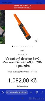 Detektor kovů - 2