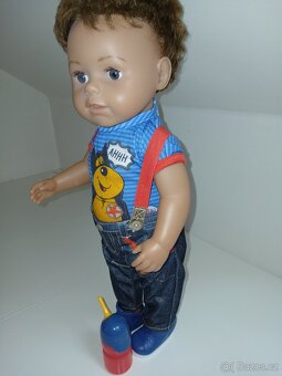 Panenka baby born bratříček - 2