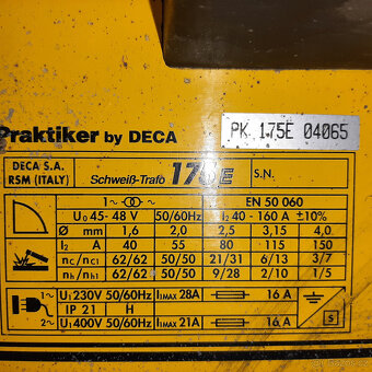 Svářečka zn. PRAKTIKER BY DECA - 2