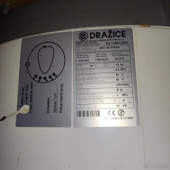 Bojler Dražice OKC 100NTR/HV - 2