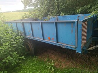 Prodám káru za traktor brzděna - 2