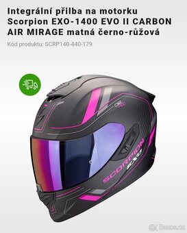 Integrální přilba na motorku Scorpion EXO-1400 EVO II CARBON - 2