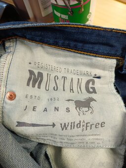 Pánské džíny Mustang Oregon, skvělý stav - 2