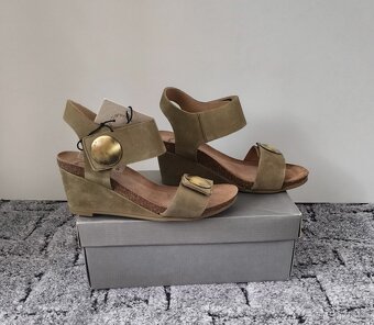 Nové Sandály na klínku dámské Ca’Shott Copenhagen - 2