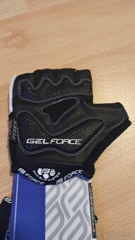 Cyklistické rukavice FORCE gel vel. M - 2
