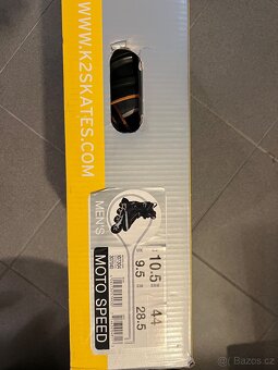 Pánské kolečkové brusle,K2 Moto Speed, vel 44 - 2