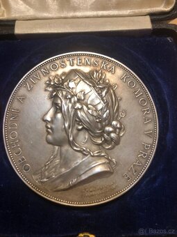 Stříbrná medaile Myslbek - 2