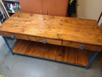 Dílenský masivní ponk - 2