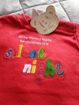 Vánoční tričko vel.62 - 2