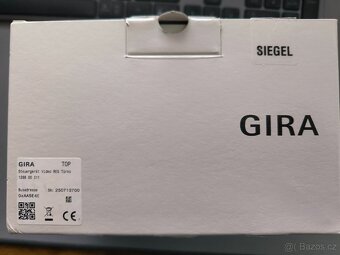Řídicí jednotka video REG GIRA 128800 - 2