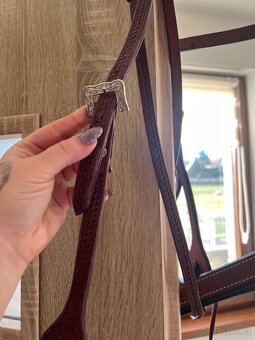 Westernová nová uzda + nánosník - 2