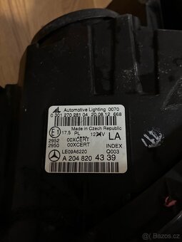 Světlomet w204 - 2