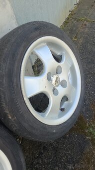 Alu kola 15" 4x100 sada s pneu - 2