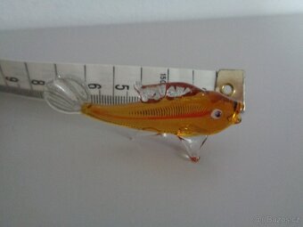 Malinká skleněná rybička - 2