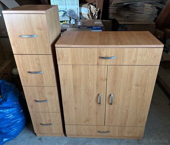 Komoda + šuplíková skříňka - 2