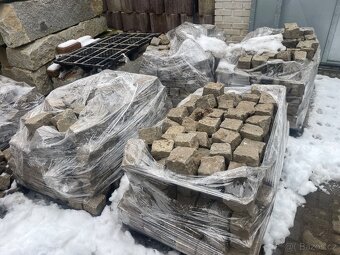 Žulové kostky 10x10 cm - 2