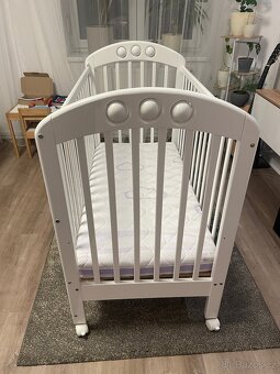 Dřevěná dětská postýlka Scarlett Atlanta - 2