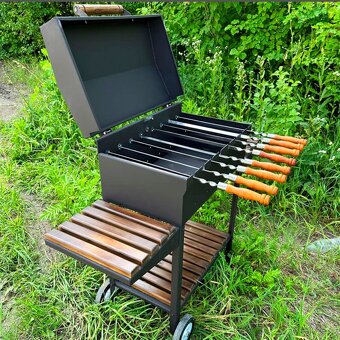 Automatický gril Lux pro 8 špízů - 2