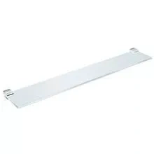 PURE - skleněná polička 60cm, chrom - 2