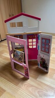 Barbie dům - přenosný - 2