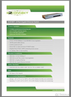 Switch Gbit 8port a 16port - 2