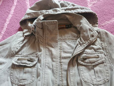 Dívčí bunda/kabátek jemná jeans Creator vel.10 (122/128) - 2