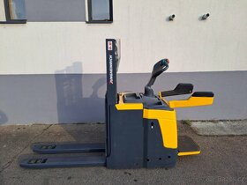 Vysokozdvižný vozík AKU ruční přízdvih Jungheinrich - 2