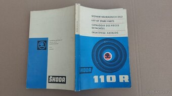 Seznam náhradních dílu na ŠKODA 110R, 110 R erko. HRUBÝ - 2