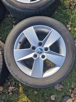ALU KOLA ILIAS 6,5J X 16“ ET 46 ORIGINAL - STŘÍBRNÁ METALÍZA - 2