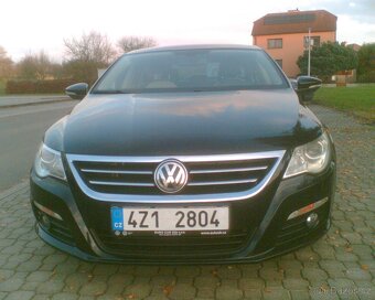 VW Passat CC,125kW,2.0TDI,4x4,automat,kůže,černá metalíza - 2
