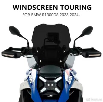 ČERNÉ PLEXI BMW R1300GS PRO MODELY S ACC - 2