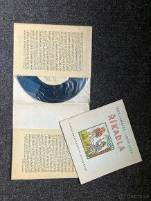 Vinil LP deska 45 Leoš Janáček Josef Lada Říkadla - 2